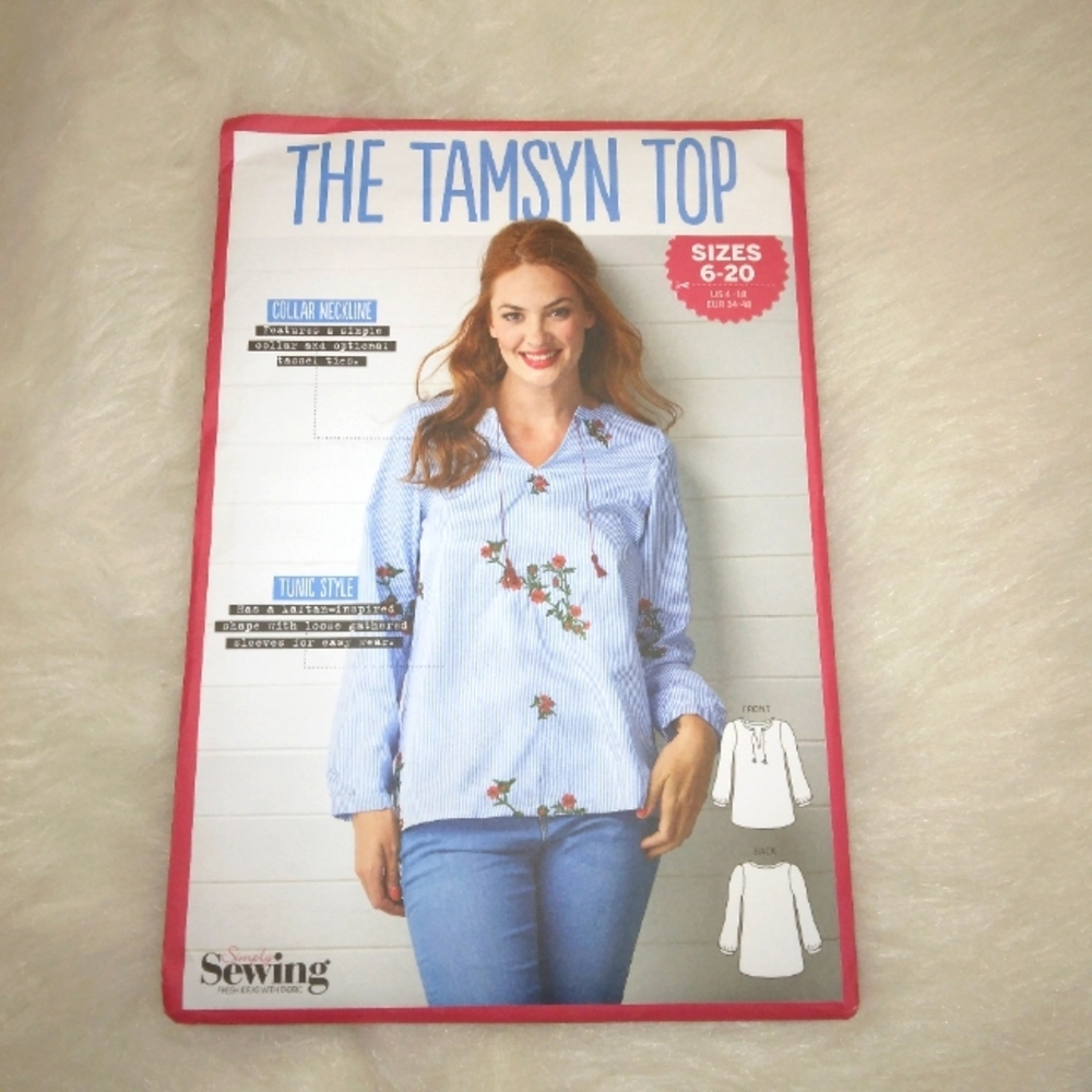 Simply Sewing, The Tamsyn Top, size 4-18